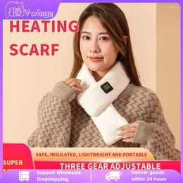 Bandanas Durable Usb Charging Collar Cozy And Warm Comfortable Winter Neckerchief Fashion Top-selling Soft Electric Heated Scarf