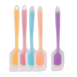 Kitchen Silicone Non Stick Baking Pastry Cream Butter Scraper Cake Spatula Tool Batter Chocolate Smoothie Mixer Kitchenware ZZ