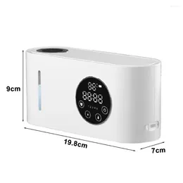 Liquid Soap Dispenser Automatic Sensor Touchless Hand With Lcd Display Wall Mount 500ml Capacity 5