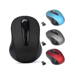 Mice 2.4G Wireless Mouse 1600DPI Adjustable Mini Optical Computer Mouse 231101