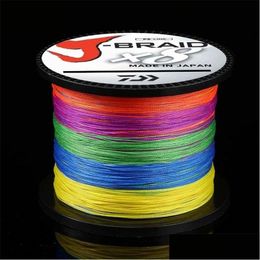 Braid Line 48 Strands J Braid Japan Fishing Line 300M 500M Pe Braided Mtifilament Floating Tackle Accessories 220812 Drop Delivery Spo Dhbnn