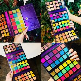 Eye Shadow Arrival 72 Colours ULTRA SECRET PALETTE Matte Glitter Eyeshadow Palette Colourful Eye Shadow Neon Eye Pigments Makeup Palette 231031