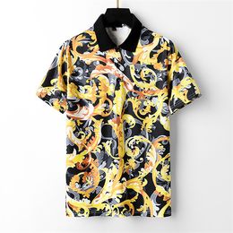 New Luxury T-shirt Designer Quality Letter T-shirt Short sleeve Spring/Summer trendy Men's T-shirt Size M-XXXL G52
