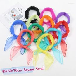 Scarves 12 Random Colours 45/60/70CM Practical Kids Dance Gymnastics Children Outdoor Game Toy Gym Towel Gauze Sports Toys