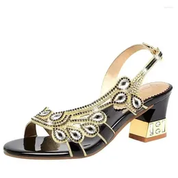 Sandals 2023 Women's Diamond Inlaid Fashion Shoes Casual Outdoor Beach