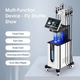 2023 Newest 11 in 1 Hydra Jet Peel Diamond Micro Dermabrasion EMS Bio Skin Massage Oxygen Water Facial Machine beauty salon