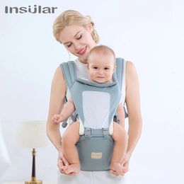 s Slings Backpacks Insular Ergonomics Baby Sling Portable Child Backpacks Thickening Shoulders 360 Ergonomic Hoodie Kangaroo 0-36 Months 231101