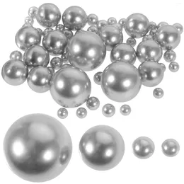 Vases 125 Pcs Vase Filled Pearls Beads Filler Ornaments Hydrogels Decor Abs Decorative