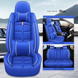 Car Seat Covers Full Set Leather Universal Suitable For Most Models Protective Cover Automotive Interior Accessories