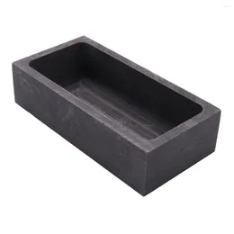 Jewelry Pouches Graphite Ingot Silver Mould Gold Casting Crucible For Melting (1000 G Gold/ 500G Silver)