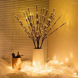 Night Lights LED Artificial Branch Flower Light String Creative Room Decoration Tree