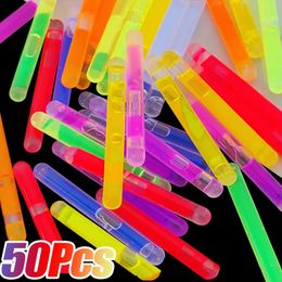 Other Event Party Supplies 5010Pcs Multicolor Glowing Sticks Colourful Light Stick Chemical Fluorescence for Wedding Decoration Clubs 231101