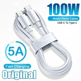 1M 2M 100W 65W Fast Quick Charging Cables C to C Type c PD Micro USb Cable For Samsung S20 S21 S22 S23 Htc lg B1