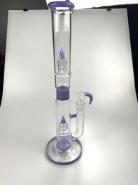 Customisation honeycomb bong hookahs Borosilicate glass bong Gravity Hookah Elf Bardab rig ash catche Complimentary cowhorn bowl in the same color