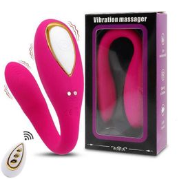 Sex Toy Massager Adult Massager Wireless Vibrator for Couples 10 Vibrations Dildo g Spot Stimulator Vagina Anal Clitoris Woman