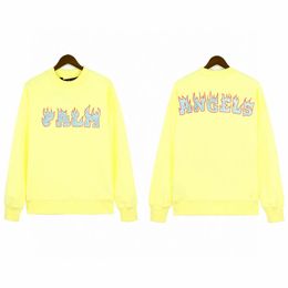 23ss Top Designer Luxury Pop Fashion High Street Hip Hop Cotton Long sleeve hoodie Sweatshirt lettering top printed stickers for men and women