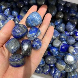 Decorative Figurines 100g Natural Large Granular Lapis Lazuli Stone Crystal Polished Quartz Stones Energy Chakra Healing 20-30mm