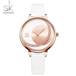 Womens watch watches high quality luxury Limited Edition Stylish diamond-encrusted sun dial waterproof quartz-battery watch