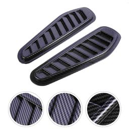 Pcs Simulation Vent Car Bonnet Accessories Auto Air Decoration Decorate Sticker Side Decorative