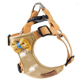 Dog Collars Puppy Harness Vest Leash And Set For Small Animals Comfortable Lightweight No Choke Pet