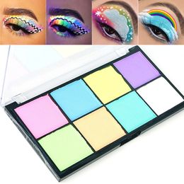 Eye Shadow/Liner Combination Bowitzki Water Activated Eyeliner Retro Hydra Liner Makeup Pastel UV Glow Colour Face and Body Paint 8 Colour set palette 231031