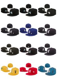 2023 Designer Fitted hats baseball Caps mens ball hat designers hat All teams Logo Cotton Embroidery Hip Hop new era cap fitted hats street Outdoor sports Cap mix order