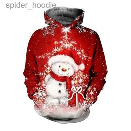 Men's Hoodies Sweatshirts Christmas Santa Claus 3D Print Boys Casual Pullover Long Sleeve Hoodies Boys Sweatshirt For Spring Fall Kids Hoodie Tops Outdo L231101