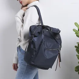 School Bags Fashion Nylon Waterproof Women Backpack Large Capacity Casual Travel Laptop For