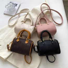 Bolsas de mão de princesa para crianças, doces, para meninas, com estampa de flores, bolsas de mensageiro, moda, para crianças, mini bolsa para meninas, bolsas de um ombro F1620