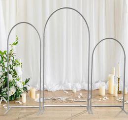 decor 3pcsset Stand Set Chiara Metal Backdrop Back drop Balloon Stands Floral Arch Stand Arches Party Backdrops imake5282225788