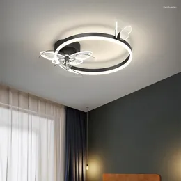 Chandelier Modern LED Ceiling Lamps Fan Indooring For Study Dining Living Children's Room Bedroom Home Decor Lustres