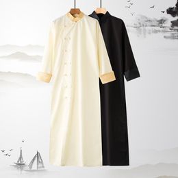 Ethnic Clothing Traditional Chinese For Men Cheongsams Hanfu Long Robes Gown Xiuhe Wedding Dress Wushu Tang Jackets Costume