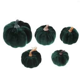 Decorative Flowers Artificial Wreath Flannel Foam Pumpkin Outdoor Wedding Decorations Home Party Po Prop Halloween Pumpkins