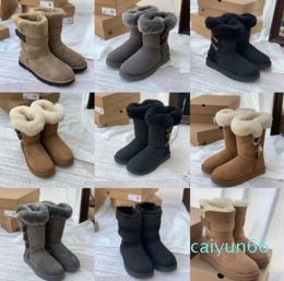 women boots and snow are popular every year Leather women long and short are fashionable to wear and warm plush boots