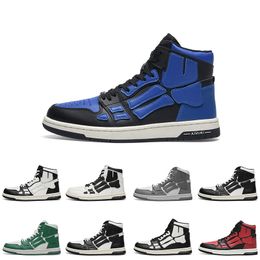 Mens Running Designer Shoes Skel Top Skeleton Blue Red White Black Green Grey Pink Couple Casual Men Women High-top Trainers Sports Sneakers Sneaker