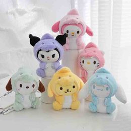 DHL Kids Toys Plush Dolls Keychain Pillow Cartoon Movie Protagonist Plush Toy Animal Holiday Creative Present Plushs Ryggsäck Partihandel Stor rabatt i lager 10