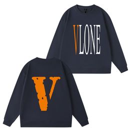 Vlone Marke Hoodie Herren Frauen Baumwolle lang Ärmeln rosa Graffiti gegen Buchstaben Hintergrund der Trend Street Luxusqualität Tops Sweatshirts Hoodys Hoodies on Sale