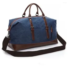Duffel Bags European And American Style Large-capacity Canvas Travel Bag Outdoor Business Shopping Luggage
