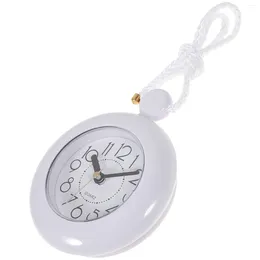 Wall Clocks Towels Bathroom Waterproof Clock Water-proof Silent Decor White Mute Hanging Child