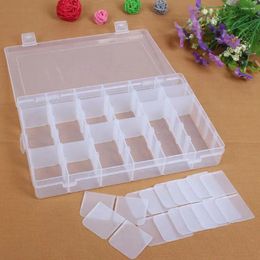 Jewellery Pouches 36 Grid Detachable Clear Storage Box Bead Earring Fishing Hook Container Portable Small Accessories