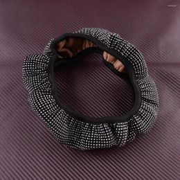 Steering Wheel Covers Bling Sparkled Car Cover Protector Anti Slip For Women Girl Diameter Between 37-38cm High Quality