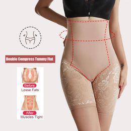 Women's Shapers Women's Body Shaping Pants High Waist Abdominal Compression Strap Buttock Lifting