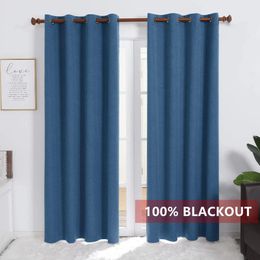 Curtain 310cm Height 100% Blackout Curtains Solid Color Noise Reducing Bedroom Living Room For Windows 231101