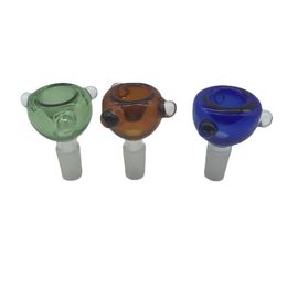 Glass bong Bong Accessories 14mm plug stained glass inner nozzle gun head