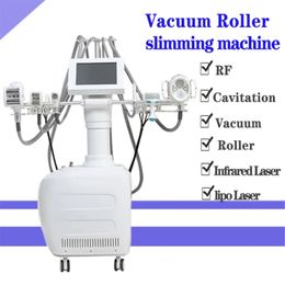 2023 Vacuum rf cavitation massage body slimming machine Infrared Light Laser Roller Fat Burning Skin Firming Face wrinkle removal lifting beauty instrument