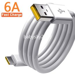 6A Fast Quick Charger cables 1M 3FT USB C to USB A Cable Type c Cables For Samsung S20 S23 Htc Huawei B1