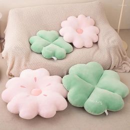 Pillow Winter Warm Soft Chair Home Textiles Flowers Leaf Shape Cute Floor Tatami Seat Decoration