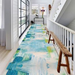Carpet Reese Living Room Veranda Bright Colors Rug Hallway Corridor Macro Detail Of Abstract Oil Painting Resembling A Waterfall 231031