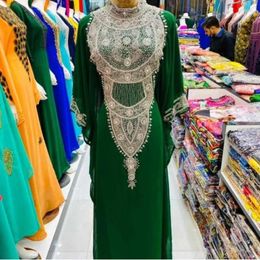 Ethnic Clothing African Attire Bridesmaid Modern Elegant Dubai Moroccan Caftan Dresses 56 Inches