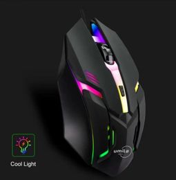 Mice The latest high-quality ergonomic design game mouse desktop computer USB backlight mouse manufacturer best-selling 231101